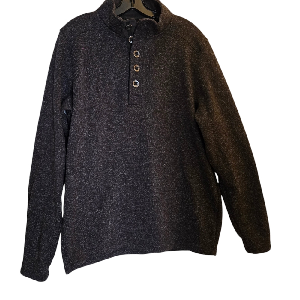 Men's Red Head Brand Co. Long Sleeve Sweater Size Large Dark Gray